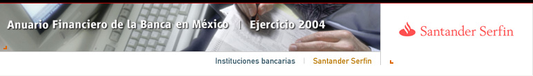Anuario Financiero de la Banca en Mxico | Instituciones Bancarias | Santander Serfin