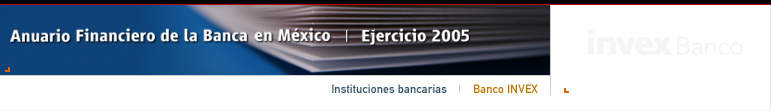 Anuario Financiero de la Banca en Mxico | Instituciones Bancarias | Banco Invex