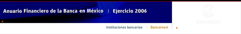 Anuario Financiero de la Banca en Mxico | Instituciones Bancarias | Bancomext