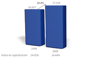 Gráfica. Capital contable